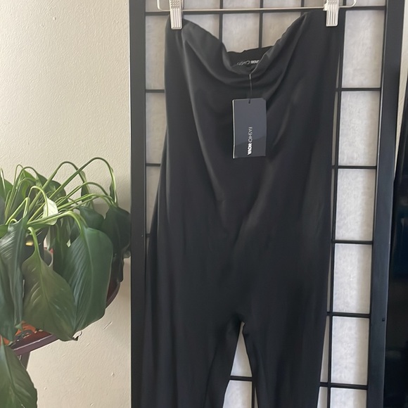 Fashion Nova black tube jumpsuit - Picture 8 of 9